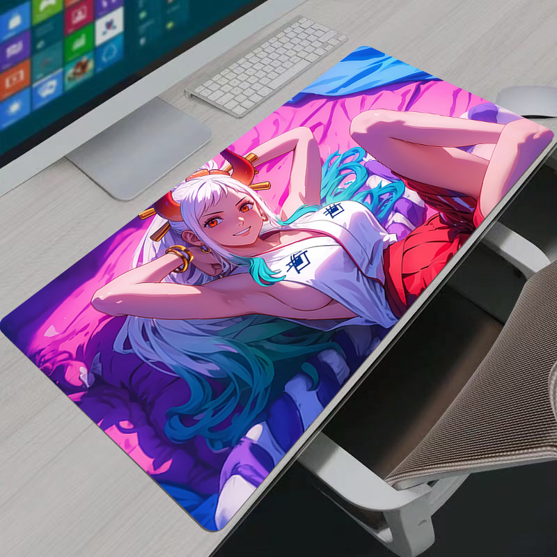 Gaming Keyboard Esports - One Piece Yamato Mouse Pad Notbook