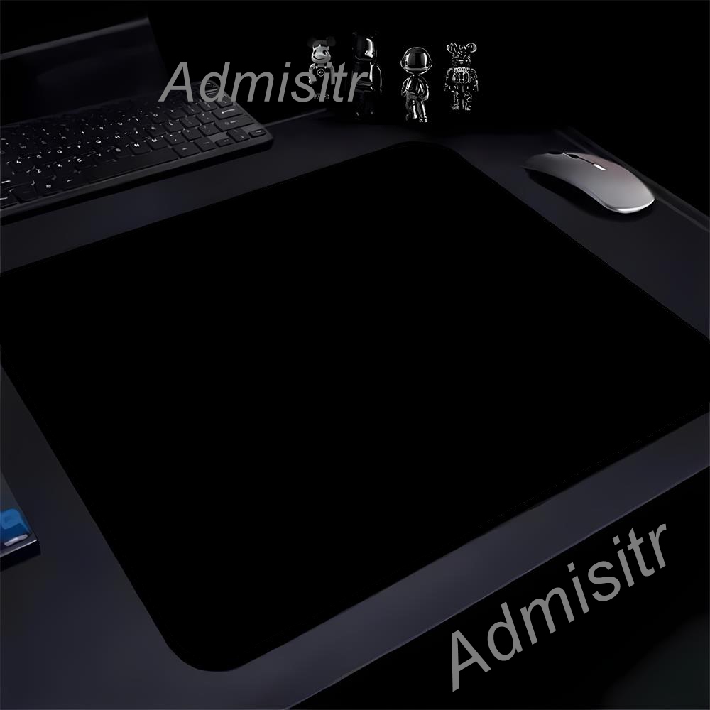 Gaming Keyboard Ergonomics - 45X40 Large Black Mouse Pad Simple