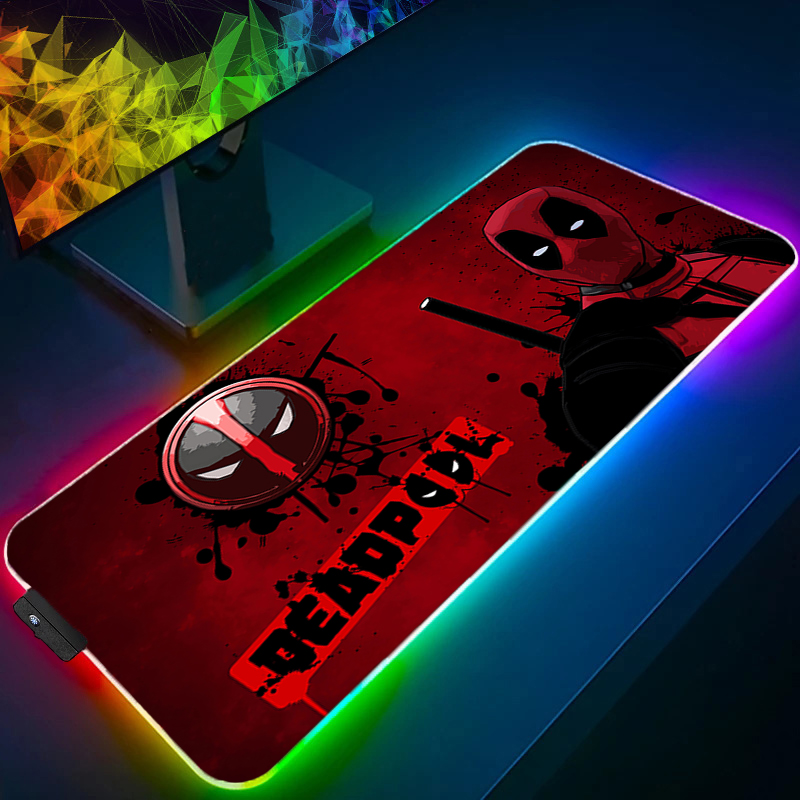 Gaming Keyboard Esports - LED Mouse Pad Gaming Backlight Lock