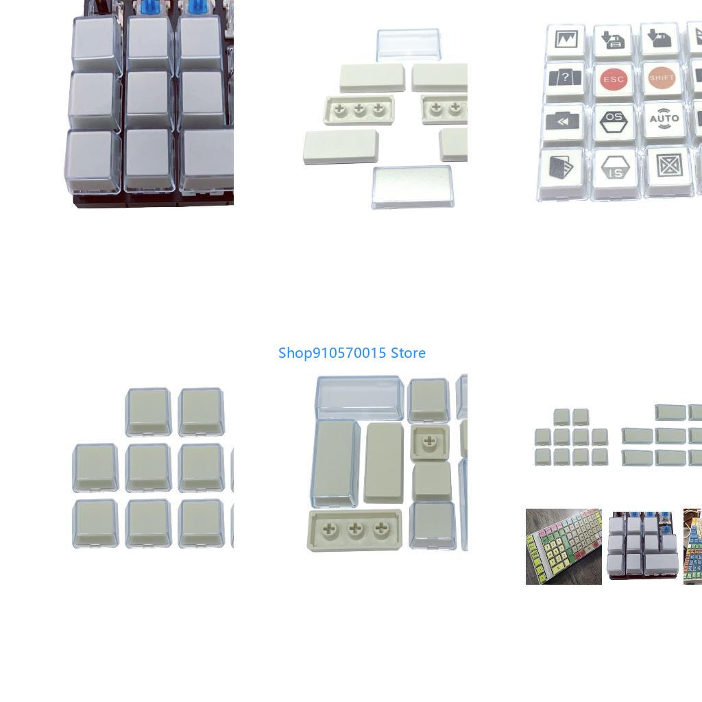 Keyboard Gaming Transparent - B95C Double-layer ABS Transparent Gaming Keyboard