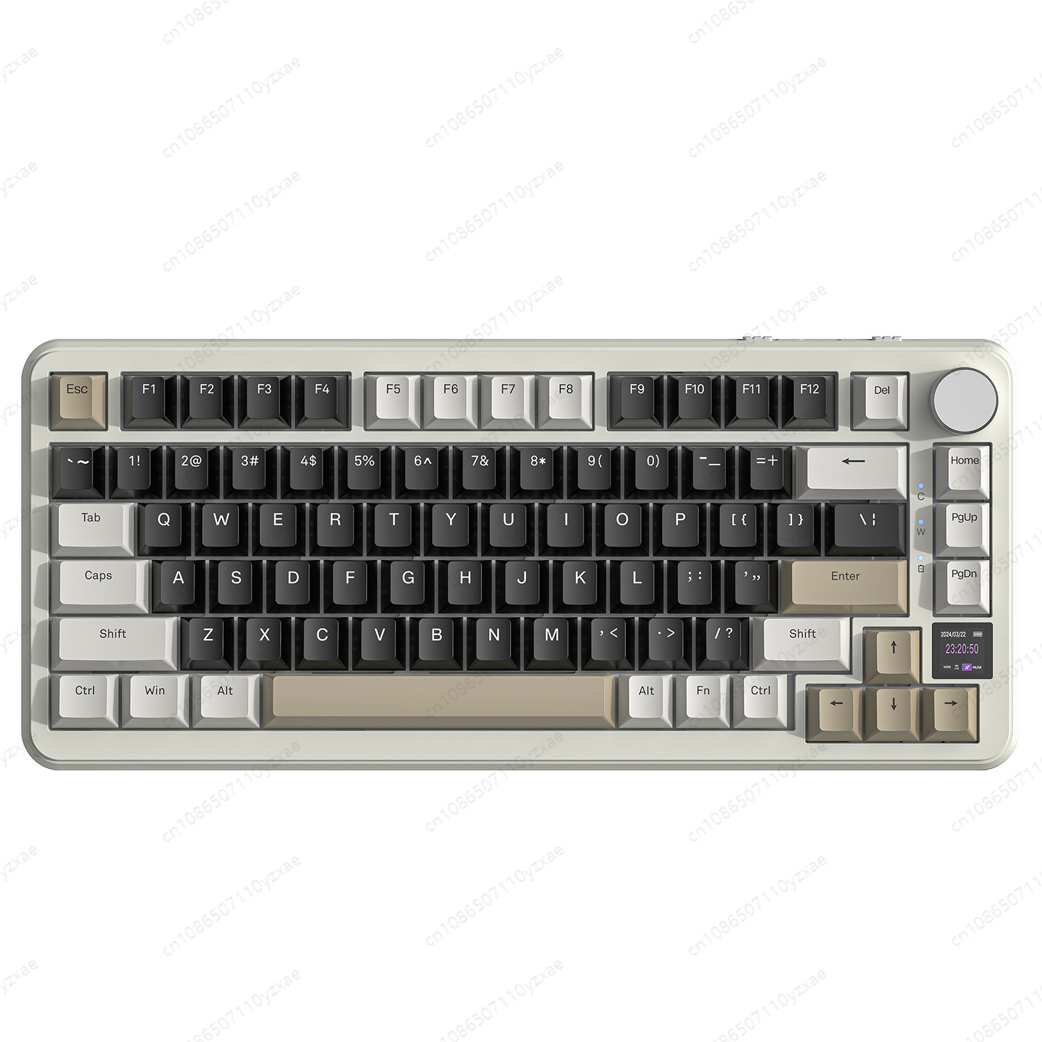 Gaming Keyboard Affordable - 2024 New AL66 Mechanical Keyboard Aluminium