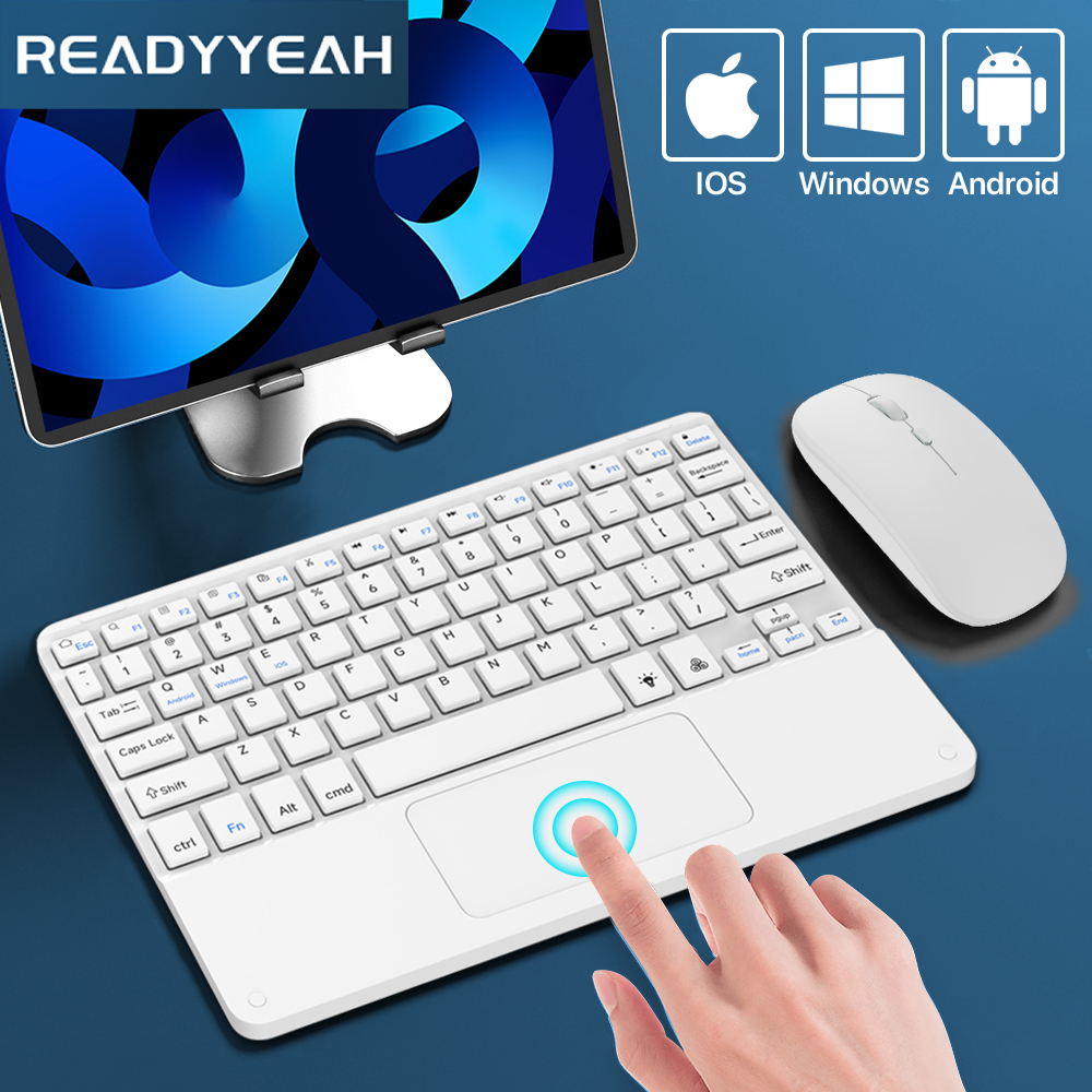 Gaming Keyboard Mechanical Wireless - Touchpad Wireless Keyboard and Mouse Bluetooth