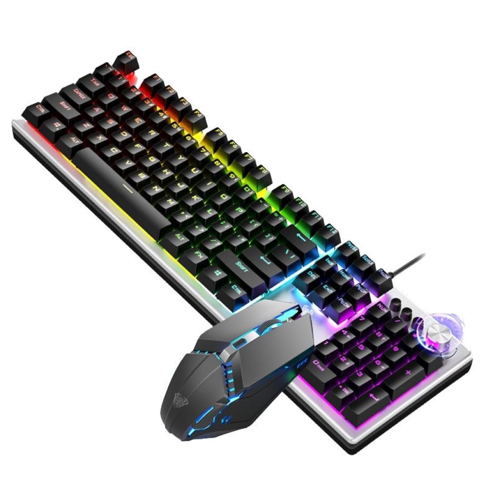 Gaming Keyboard Mouse Set - AULA Wired Gaming Keyboard and Mouse,Metal