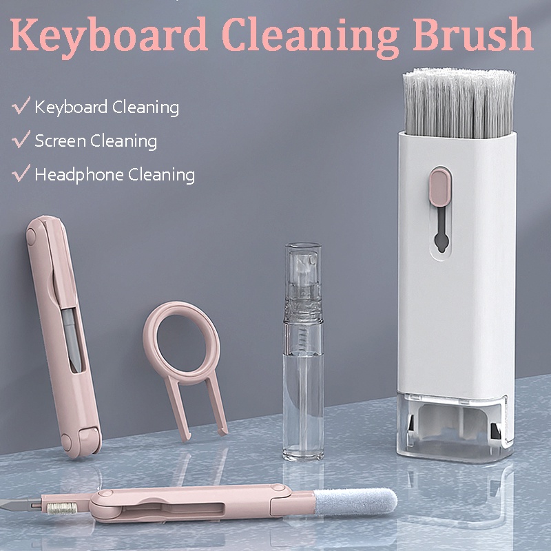 Keycap Puller Ring - 7 in 1 Electronic Cleaner Kit