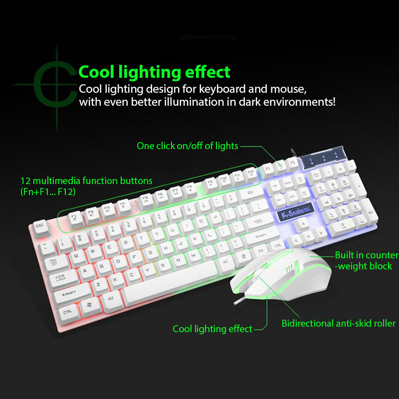 KM320 Keyboard And Mouse Set W - огляд і ціна Gaming Keyboard And Mouse For Xbox