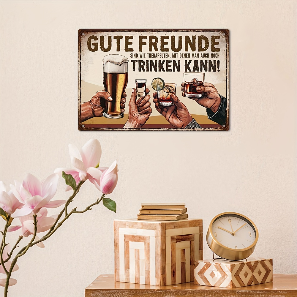 German Vintage Metal Sign, Goo - огляд і ціна Brass Weight Plate