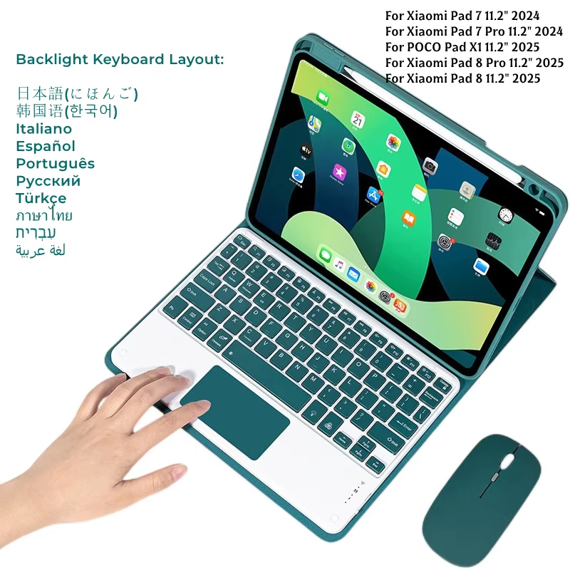 Backlight Keyboard Case Mouse  - огляд і ціна Gaming Keyboard Mechanical Wireless