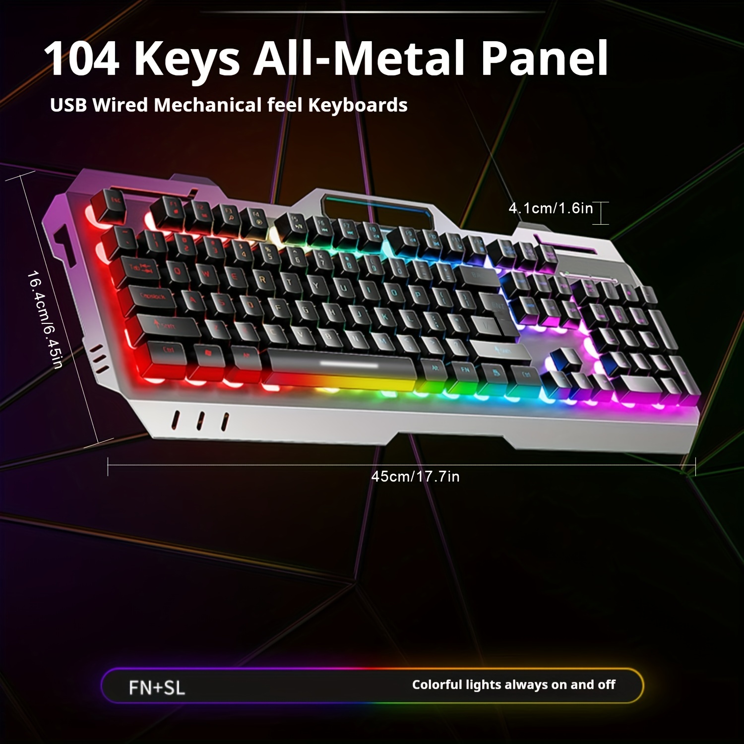 EWEADN GX80Z Gaming Membrane K - огляд і ціна Gaming Keyboard Bundle