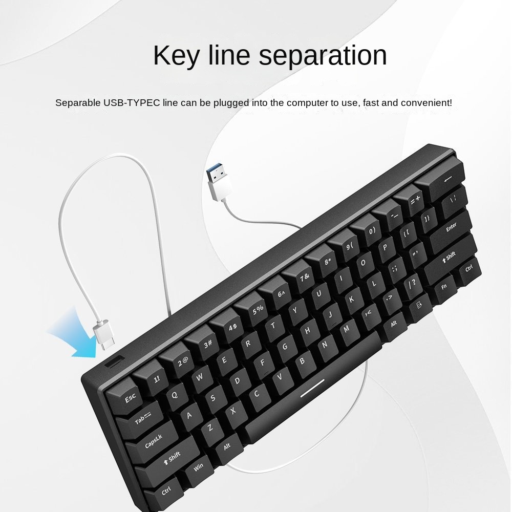 Gaming Keyboard White Mechanic - огляд і ціна Gaming Keyboard Budget
