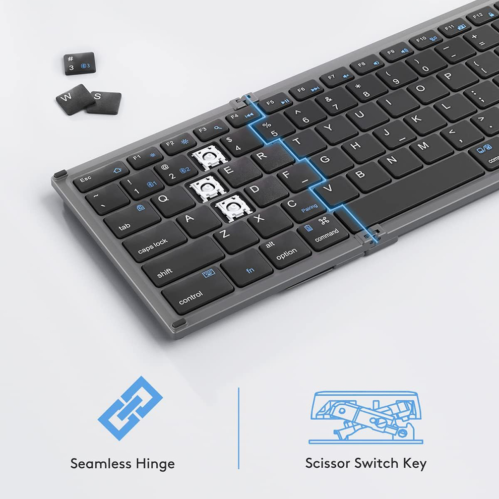 Foldable Bluetooth Keyboard wi - огляд і ціна Gaming Keyboard Budget
