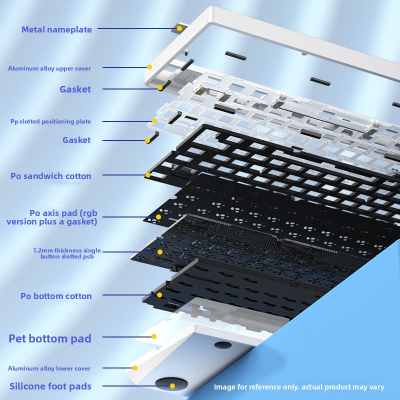 LEOBOG Hi75 CNC Aluminum Kit M - огляд і ціна Gaming Keyboard Thocky