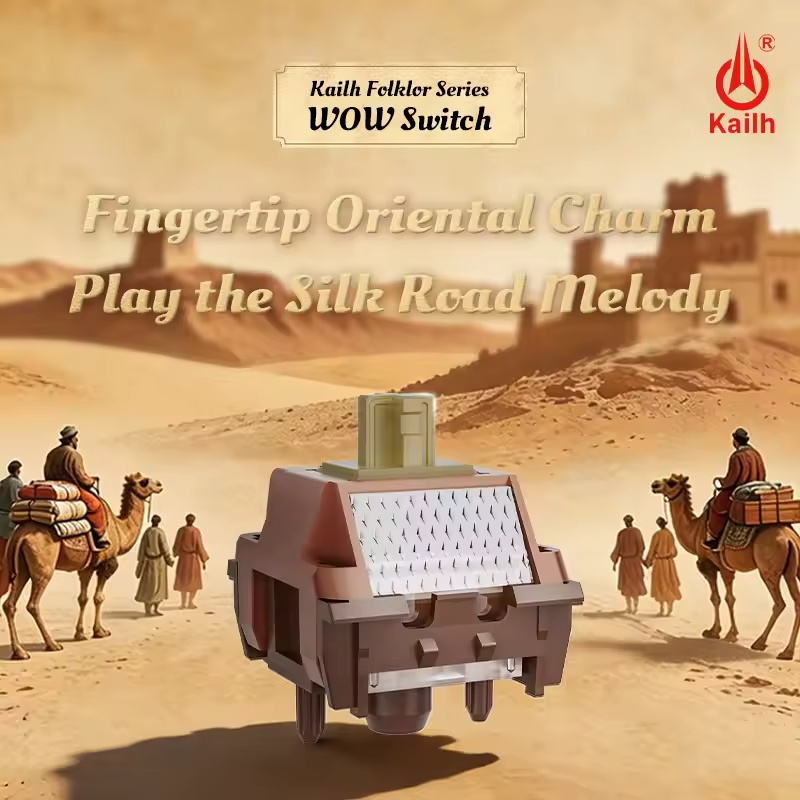 Kailh Folklor Series Wow Linea - огляд і ціна Gaming Keyboard Thocky