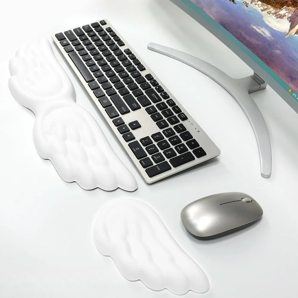 Mousepad Ergonomic Angel Keybo - огляд і ціна Gaming Keyboard Mouse Set
