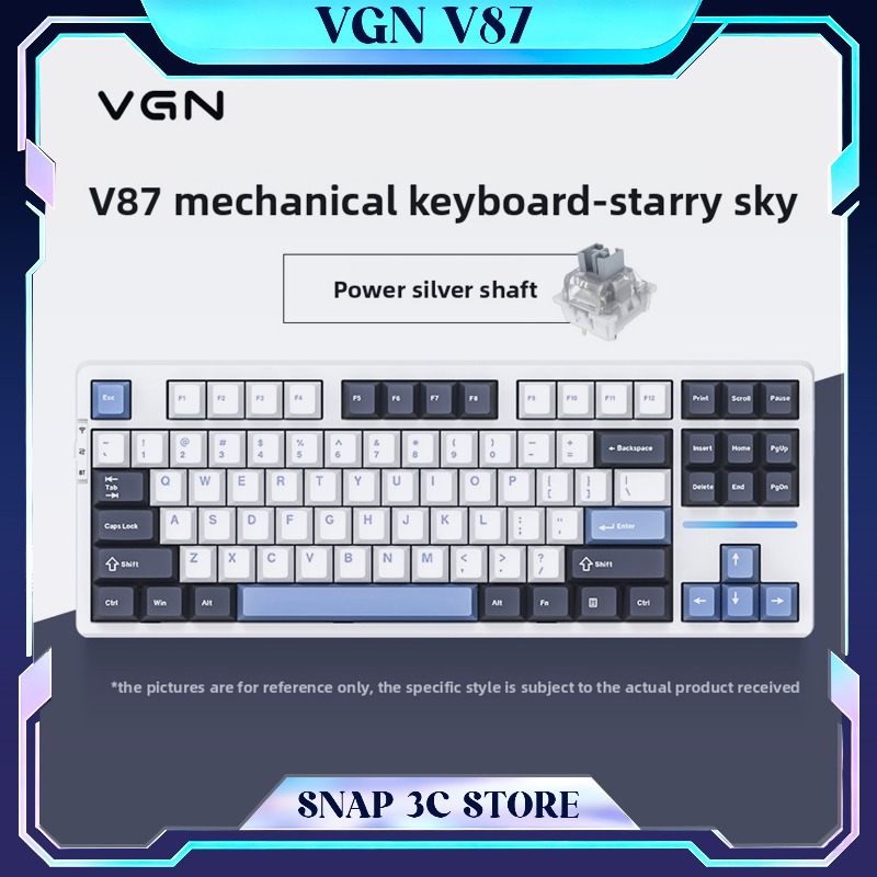 VGN V87 TKL Wireless Mechanica - огляд і ціна Gaming Keyboard Thocky
