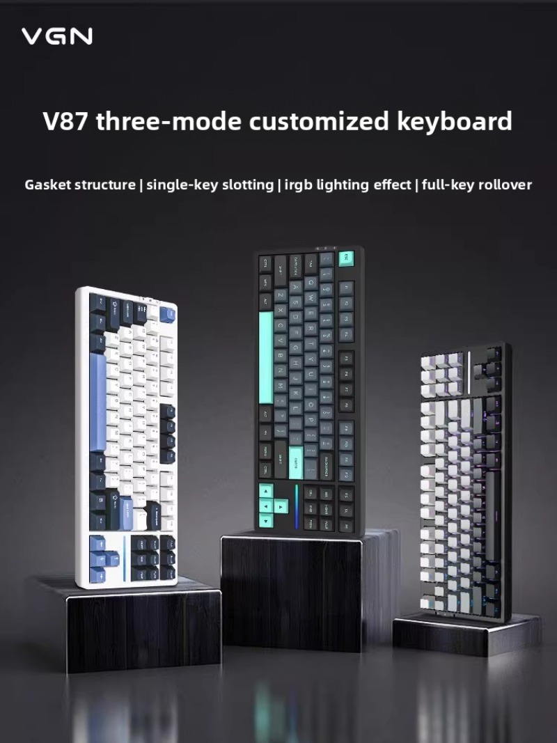 VGN V87 TKL Wireless Mechanica - огляд і ціна Gaming Keyboard Thocky