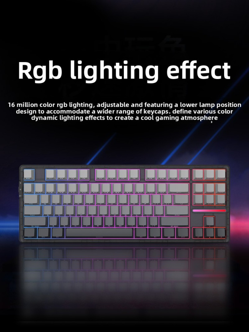VGN V87 TKL Wireless Mechanica - огляд і ціна Gaming Keyboard Thocky