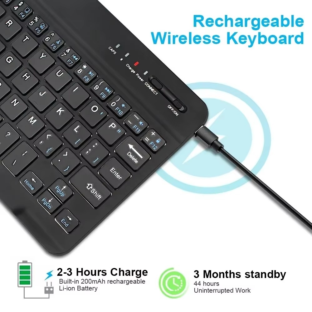 Bluetooth 5.0 Wireless Keyboar - огляд і ціна Gaming Keyboard Wireless