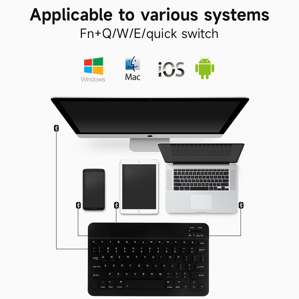 Bluetooth Keyboard for IOS And - огляд і ціна Gaming Keyboard Mechanical Wireless