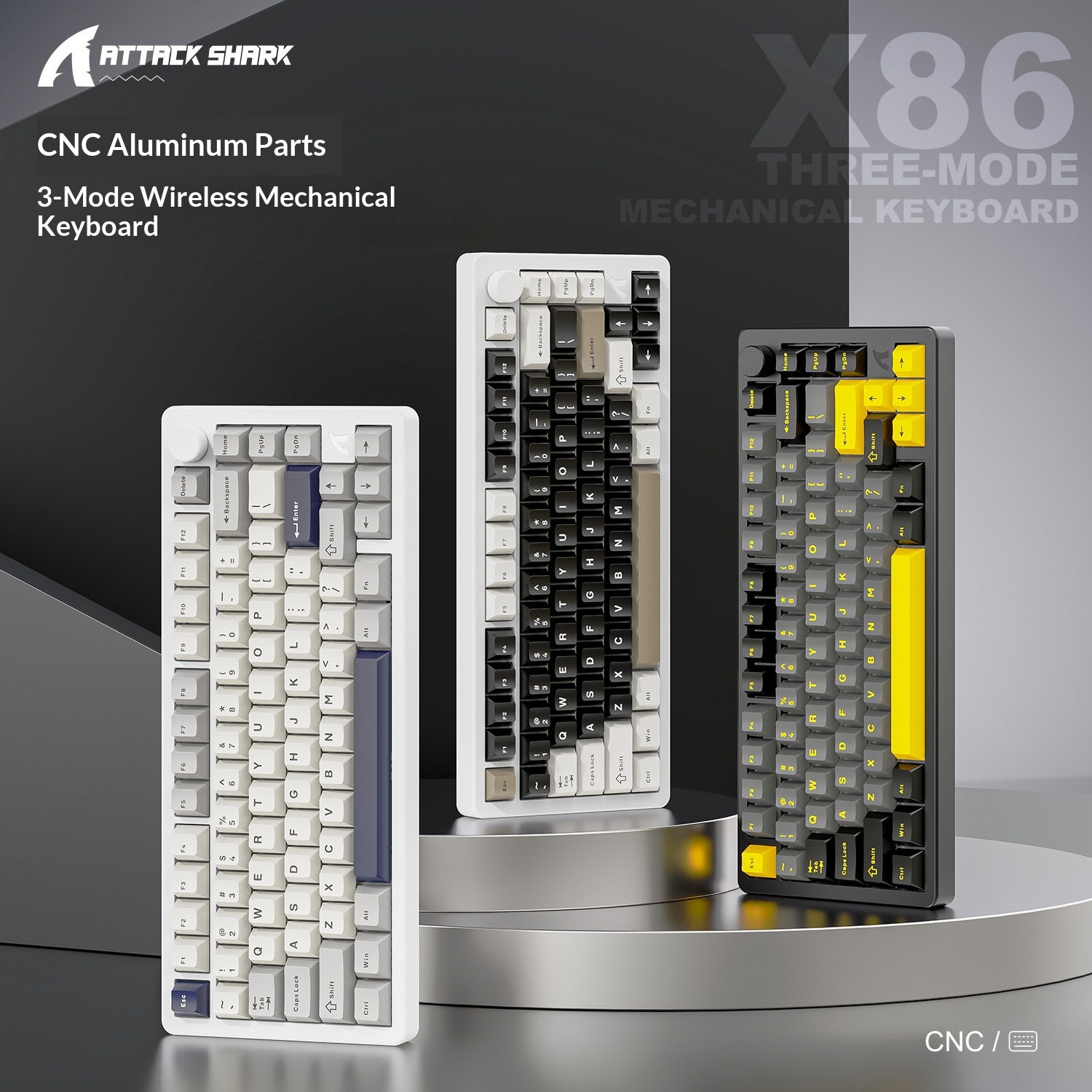 Attack Shark X86 Mechanical Ke - огляд і ціна Hot Swap Pcb