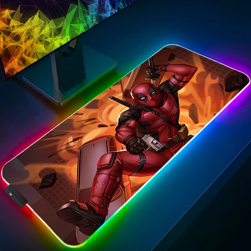 LED Mouse Pad Gaming Backlight - огляд і ціна Gaming Keyboard Esports