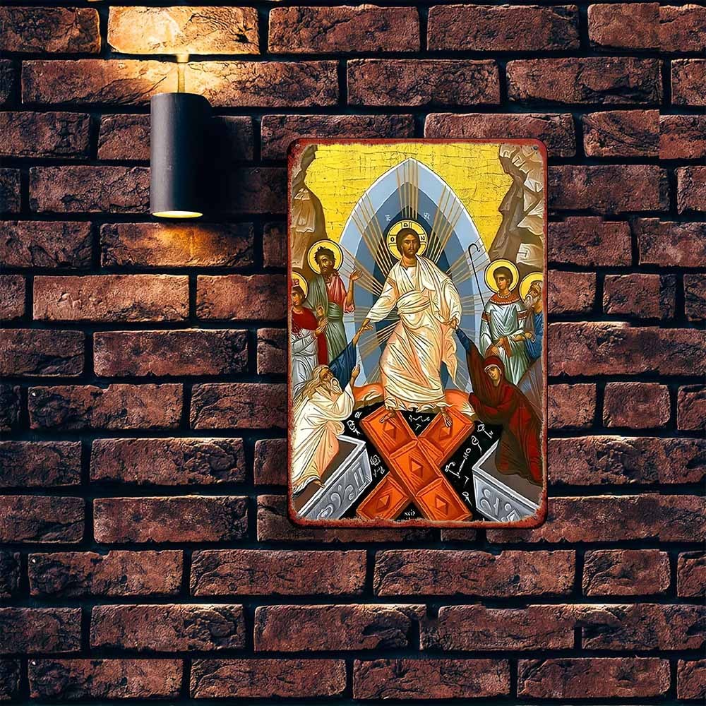 2D Vintage Metal Sign Easter A - огляд і ціна Brass Weight Plate
