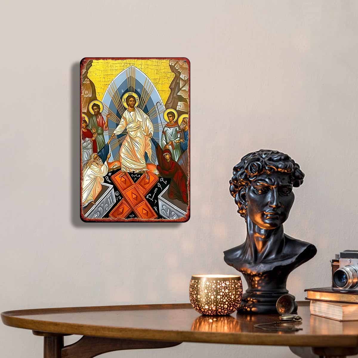 2D Vintage Metal Sign Easter A - огляд і ціна Brass Weight Plate