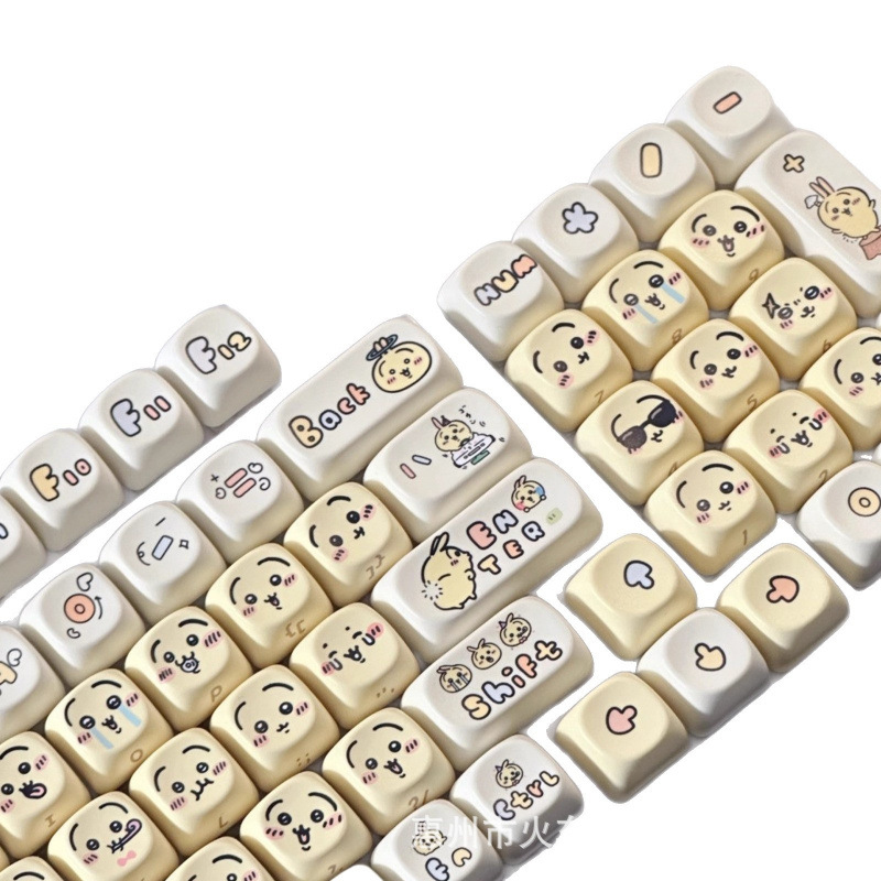 Chiikawa Cute Emoji Keycap Set - огляд і ціна Gaming Keyboard Emoji