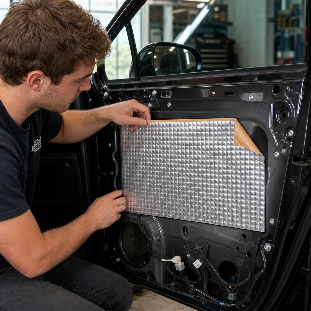 Car Sound Deadening Mat Butyl  - огляд і ціна Foam Dampener Sheet