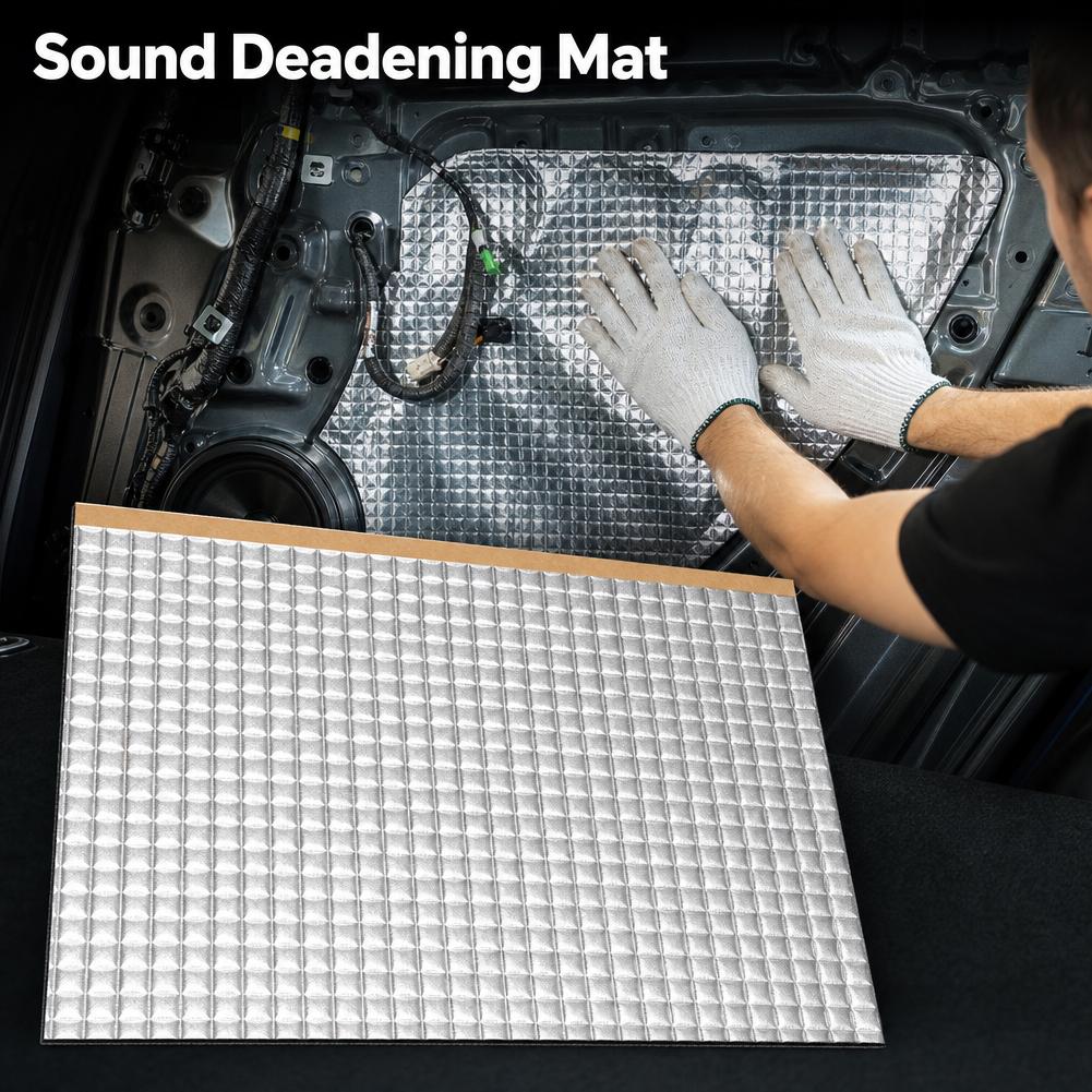Car Sound Deadening Mat Butyl  - огляд і ціна Foam Dampener Sheet