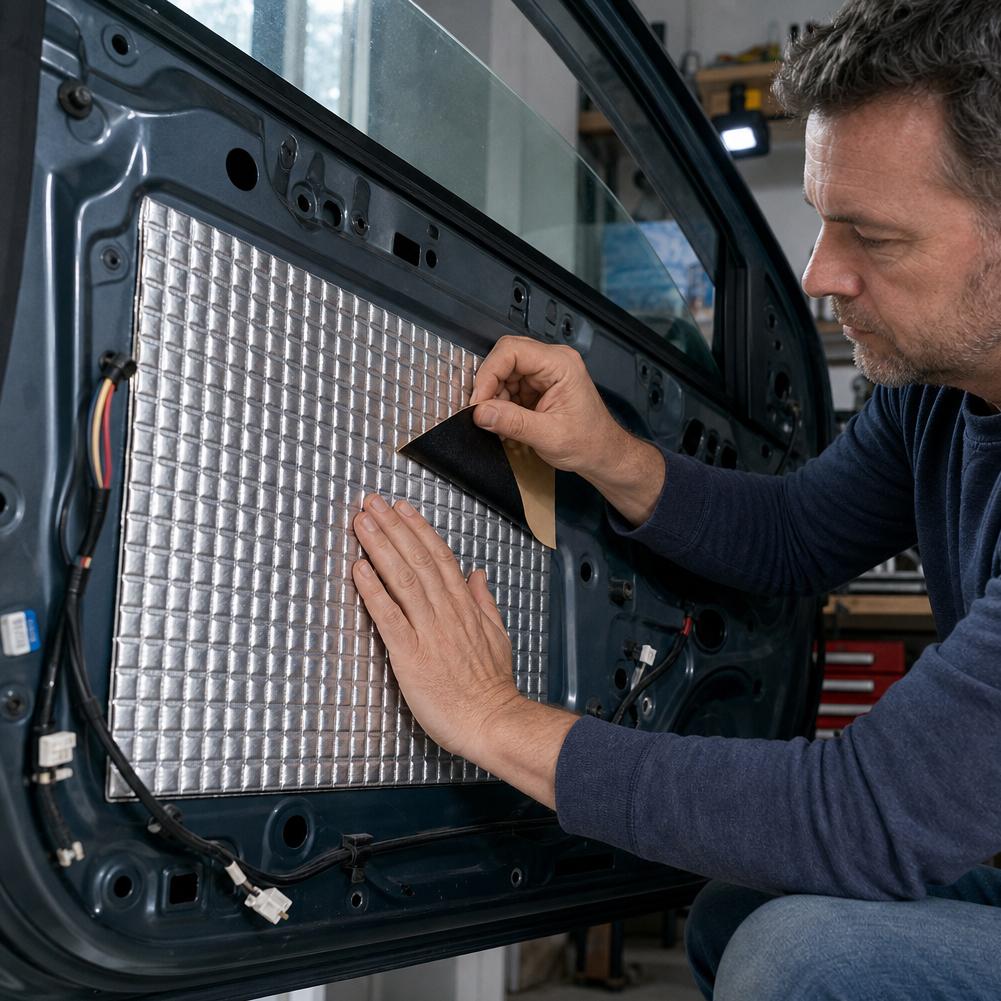 Car Sound Deadening Mat Butyl  - огляд і ціна Foam Dampener Sheet