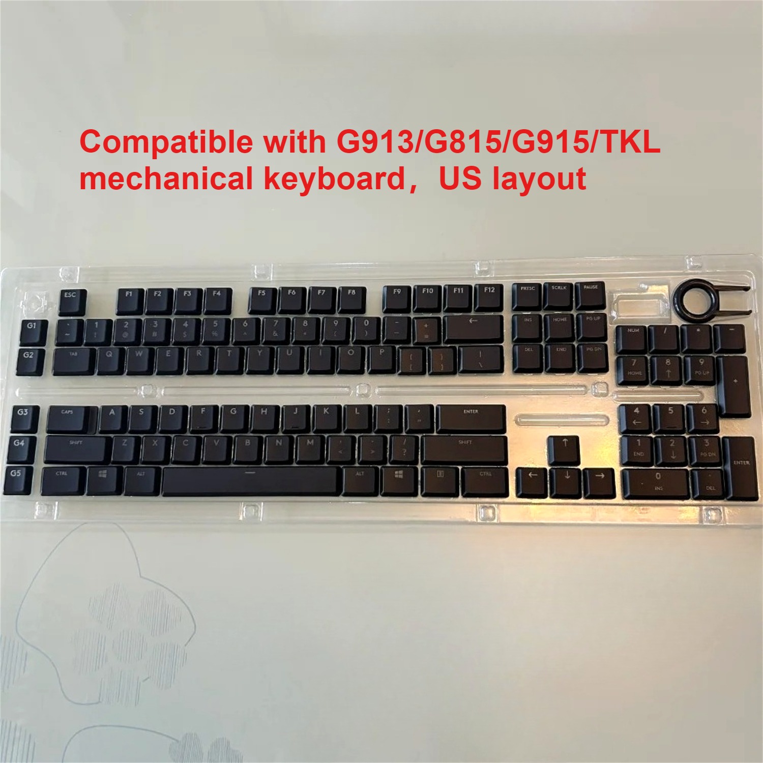 Transparent low axis keycaps c - огляд і ціна Keyboard Gaming Transparent