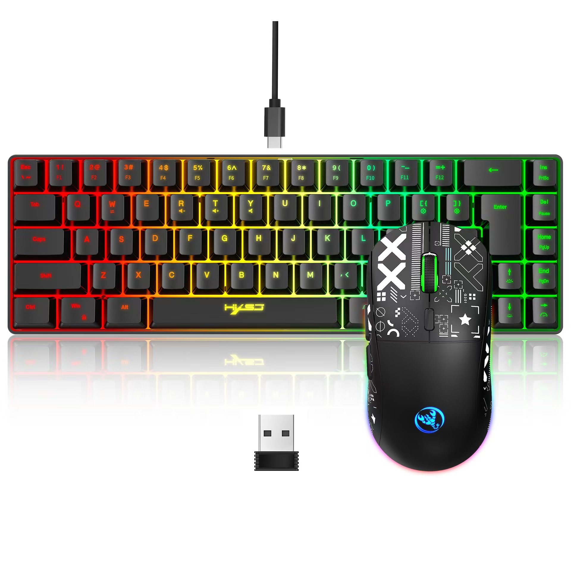 60% gaming Keyboard and mouse  - огляд і ціна Gaming Keyboard And Mouse For Xbox