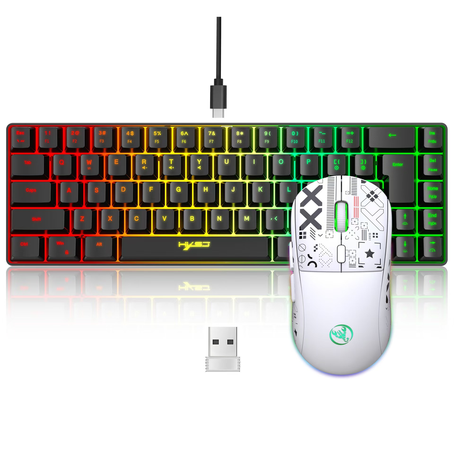 60% gaming Keyboard and mouse  - огляд і ціна Gaming Keyboard And Mouse For Xbox
