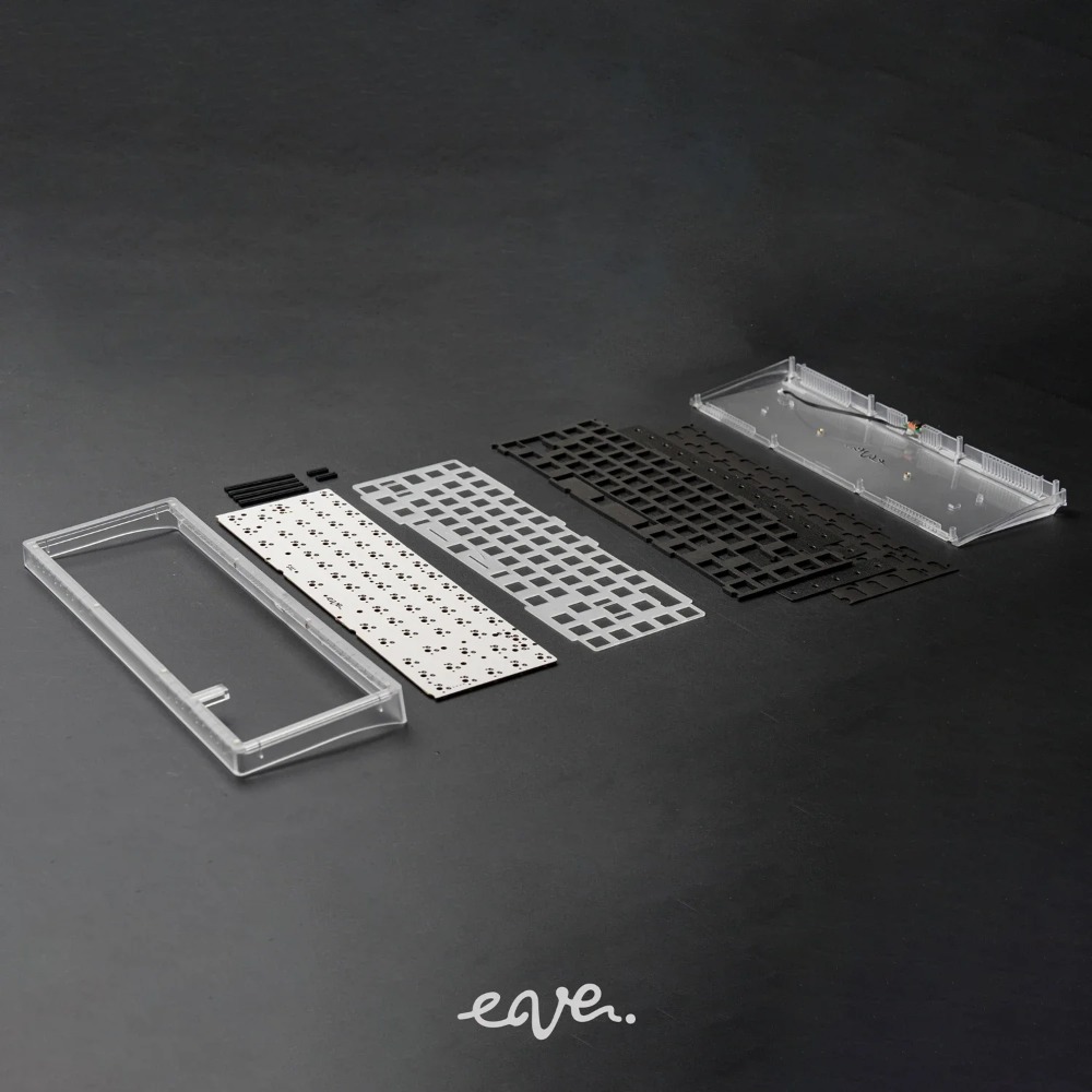 Swagkeys EAVE65 Mechanical Key - огляд і ціна Keyboard Gaming Transparent