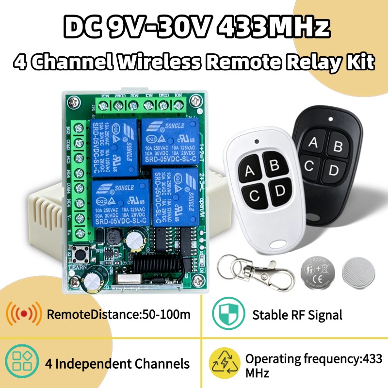 433MHz Universal Wireless Remo - огляд і ціна Switch Opener Tool