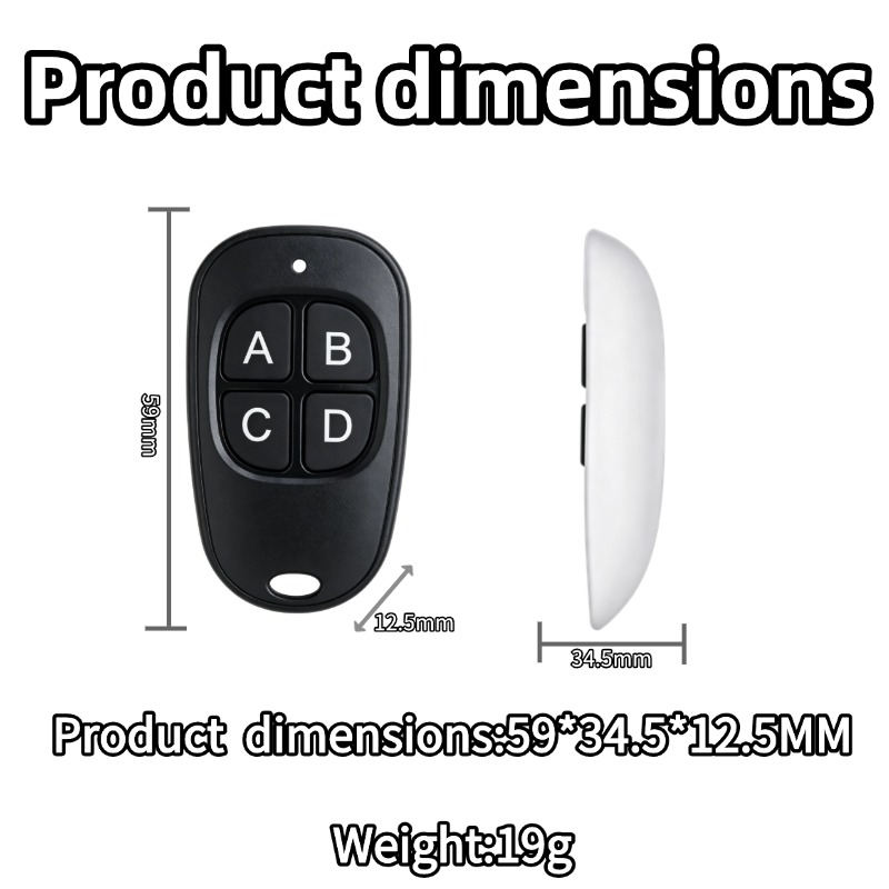 433MHz Universal Wireless Remo - огляд і ціна Switch Opener Tool