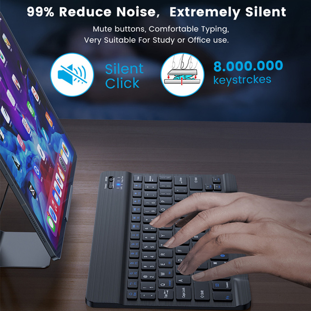 10 lnch Wireless  Bluetooth Mi - огляд і ціна Gaming Keyboard Mechanical Wireless