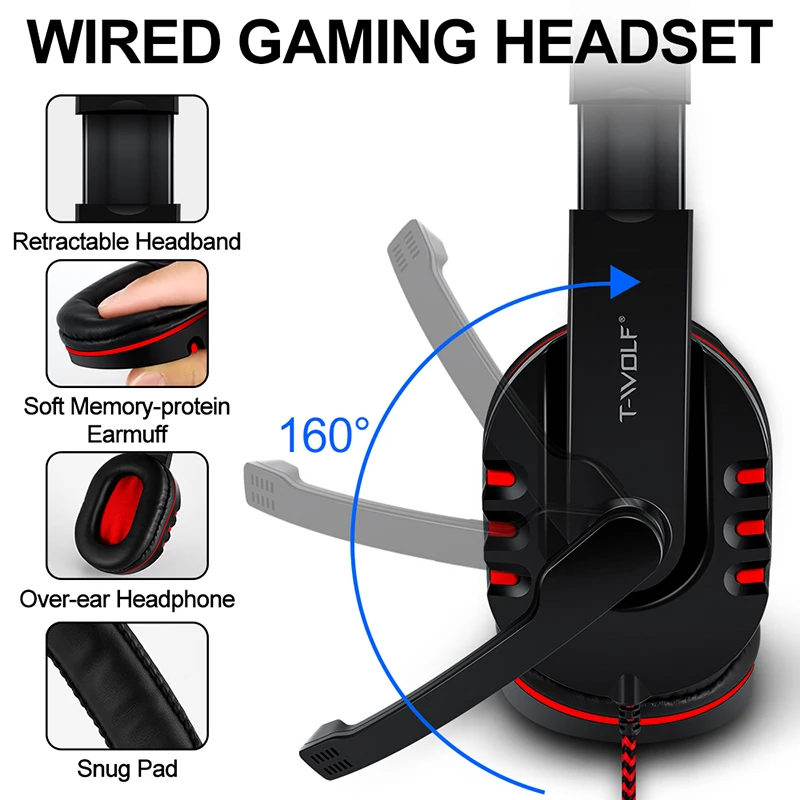 T-WOLF Game Four Piece TF800 I - огляд і ціна Gaming Keyboard Mouse Set