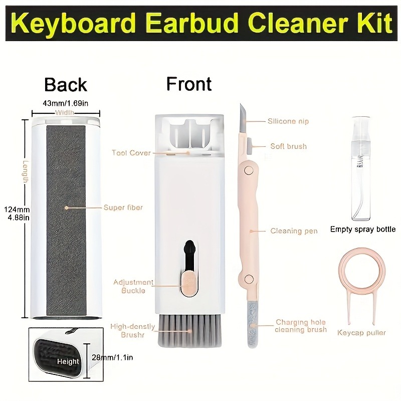 All-in-One Cleaning Kit, Keybo - огляд і ціна Keycap Puller Ring