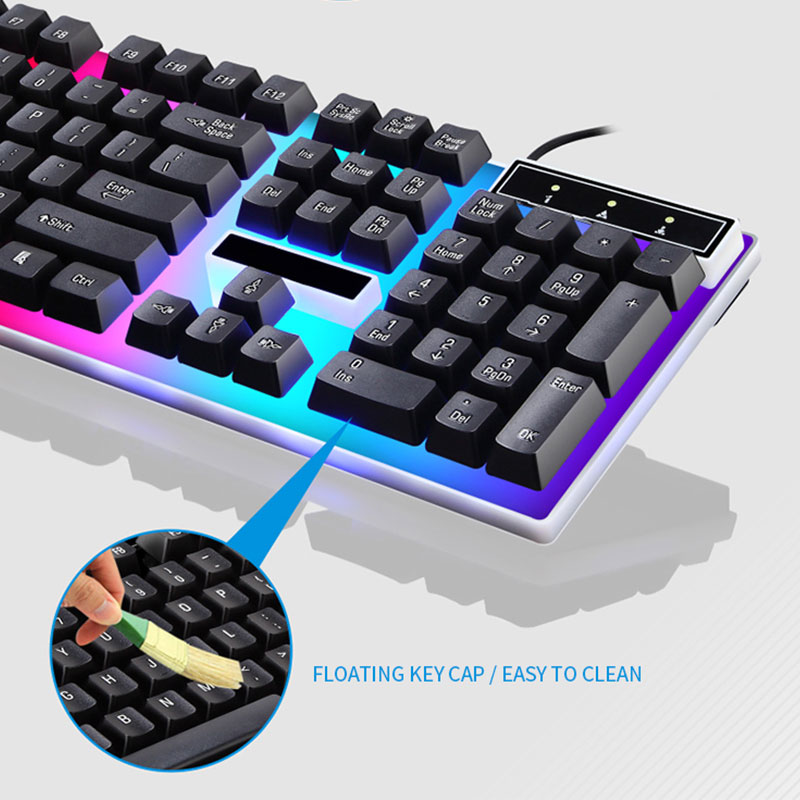 RGB Gaming Keyboard Gamer Keyb - огляд і ціна Gaming Keyboard Bundle