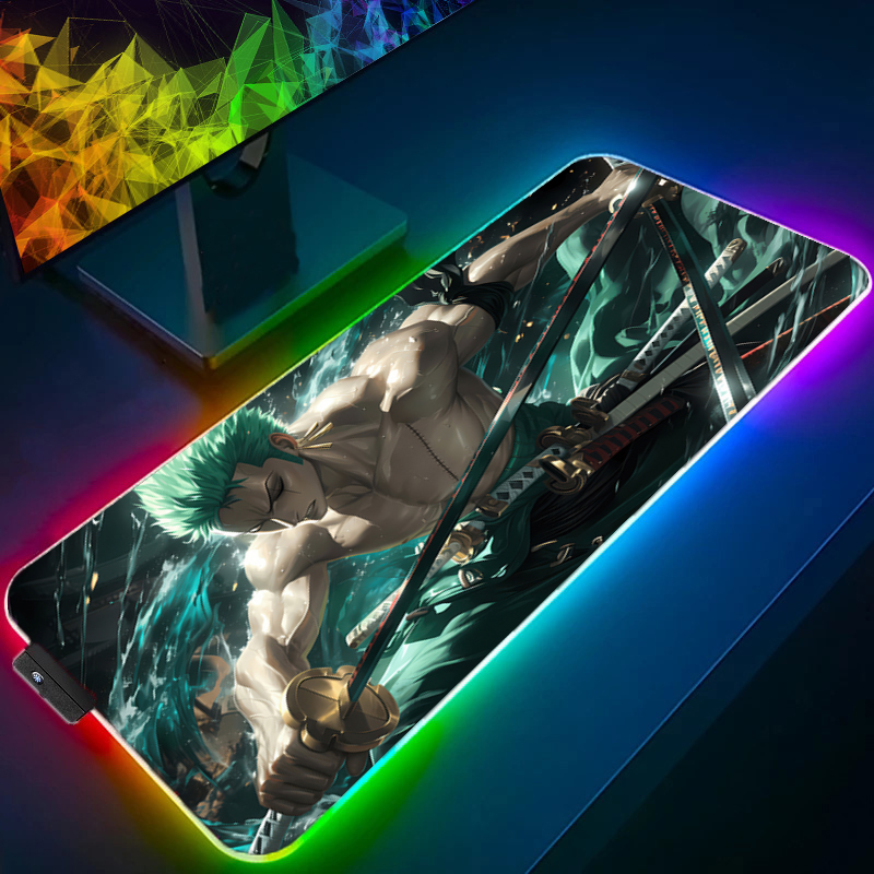 ONE PIECE Zoro Mouse Pad RGB G - огляд і ціна Gaming Keyboard Esports