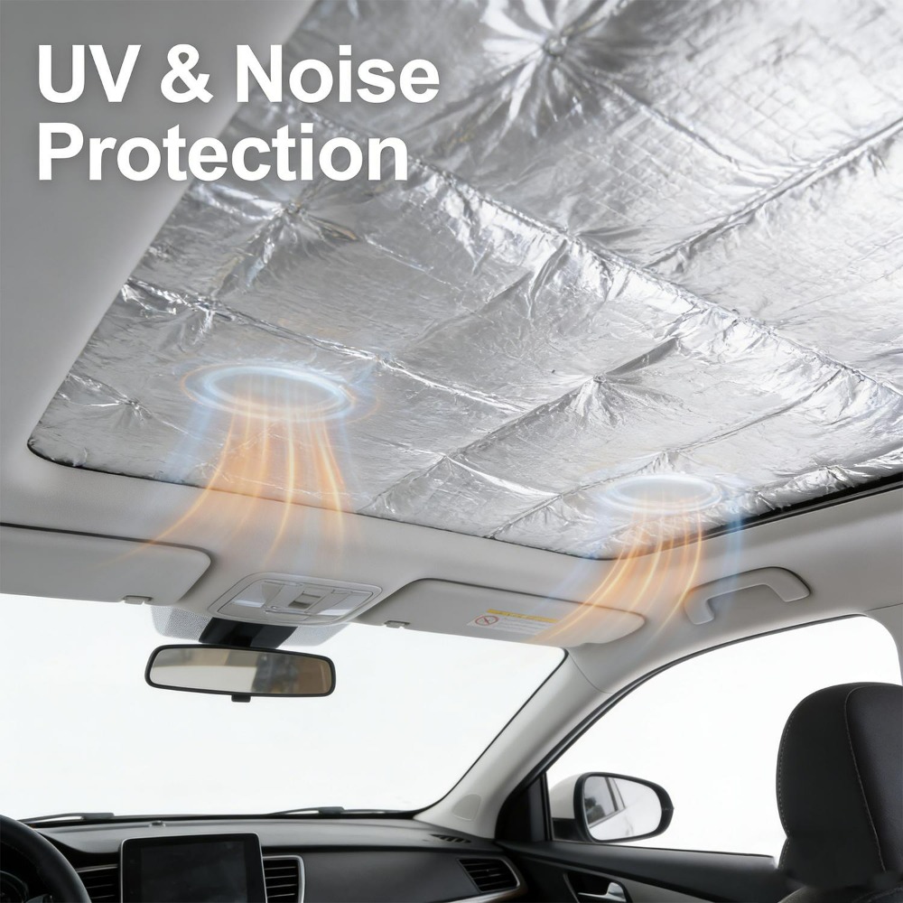 Car Sound Insulation Mat 5/10m - огляд і ціна Foam Dampener Sheet