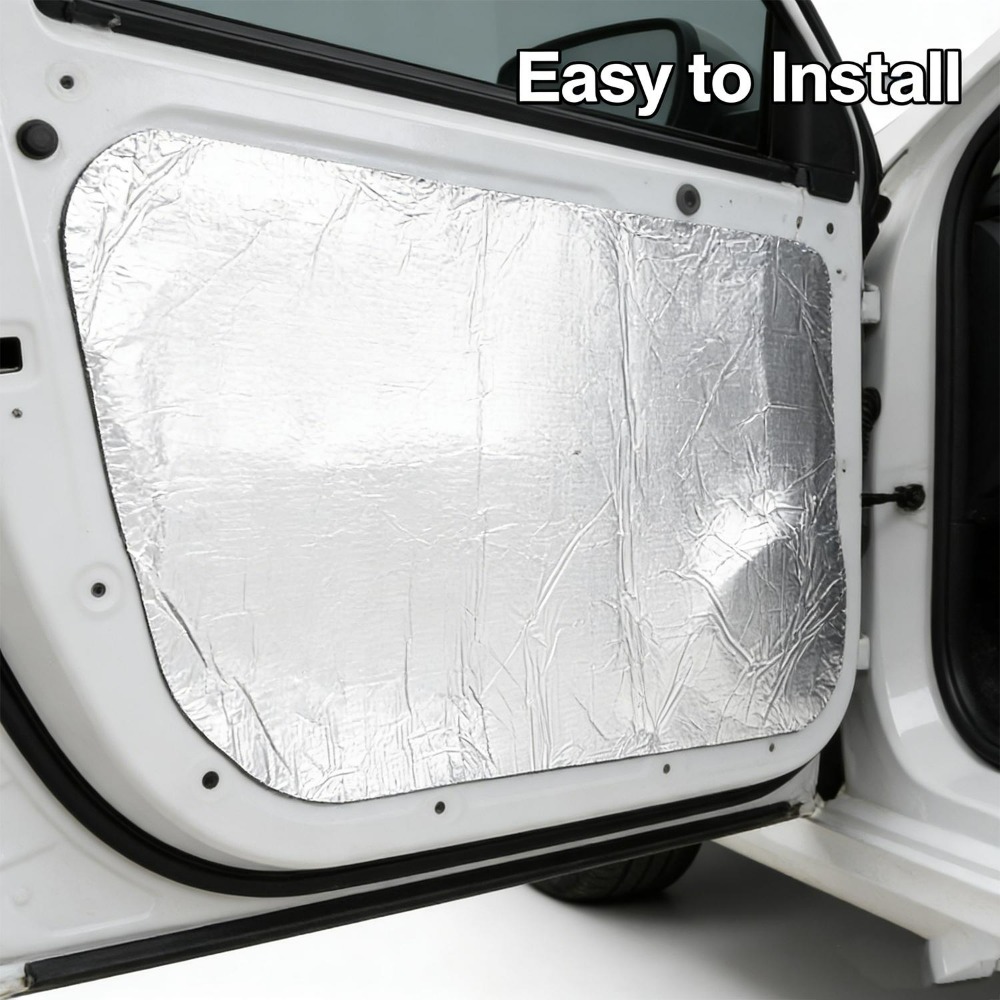 Car Sound Insulation Mat 5/10m - огляд і ціна Foam Dampener Sheet