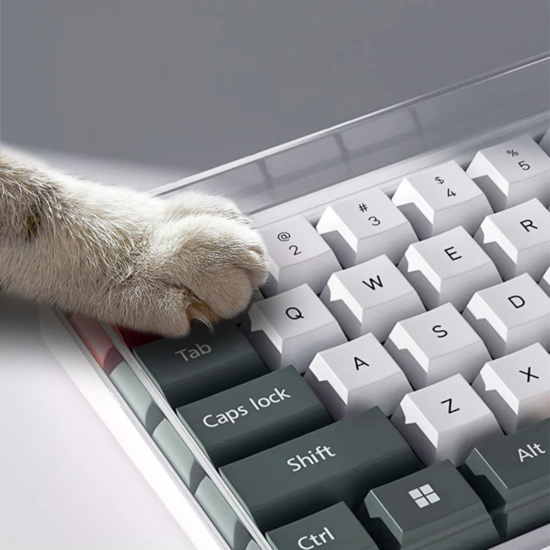 ★▲78/108 Keys Acrylic Transpar - огляд і ціна Gaming Keyboard Bundle