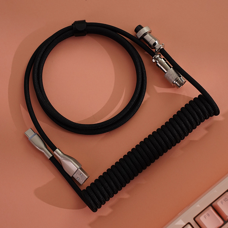 Type C USB Aviator Coiling Cab - огляд і ціна Gaming Keyboard Extension