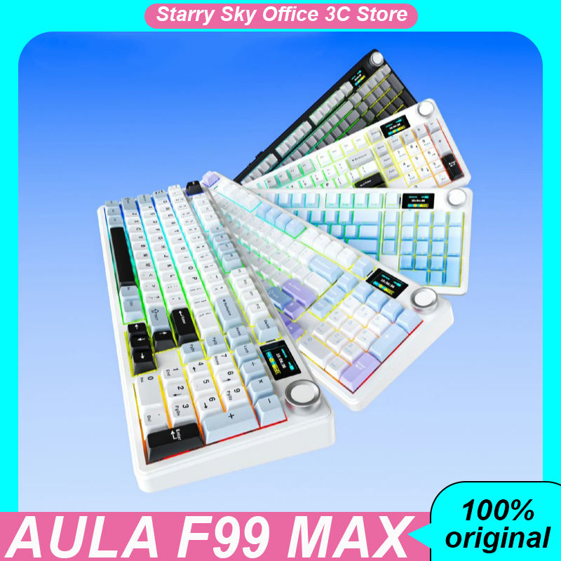 New AULA F99 Max Gasket Mechan - огляд і ціна Gaming Keyboard Mechanical Wireless