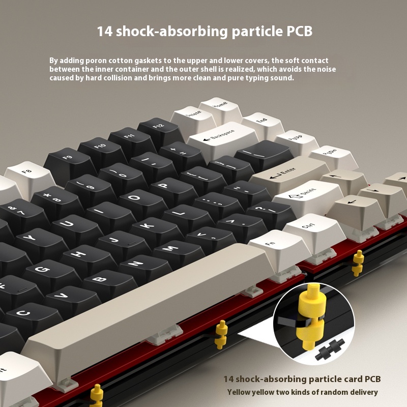 Wireless Bluetooth RAINY75 Cus - огляд і ціна Gaming Keyboard Esports
