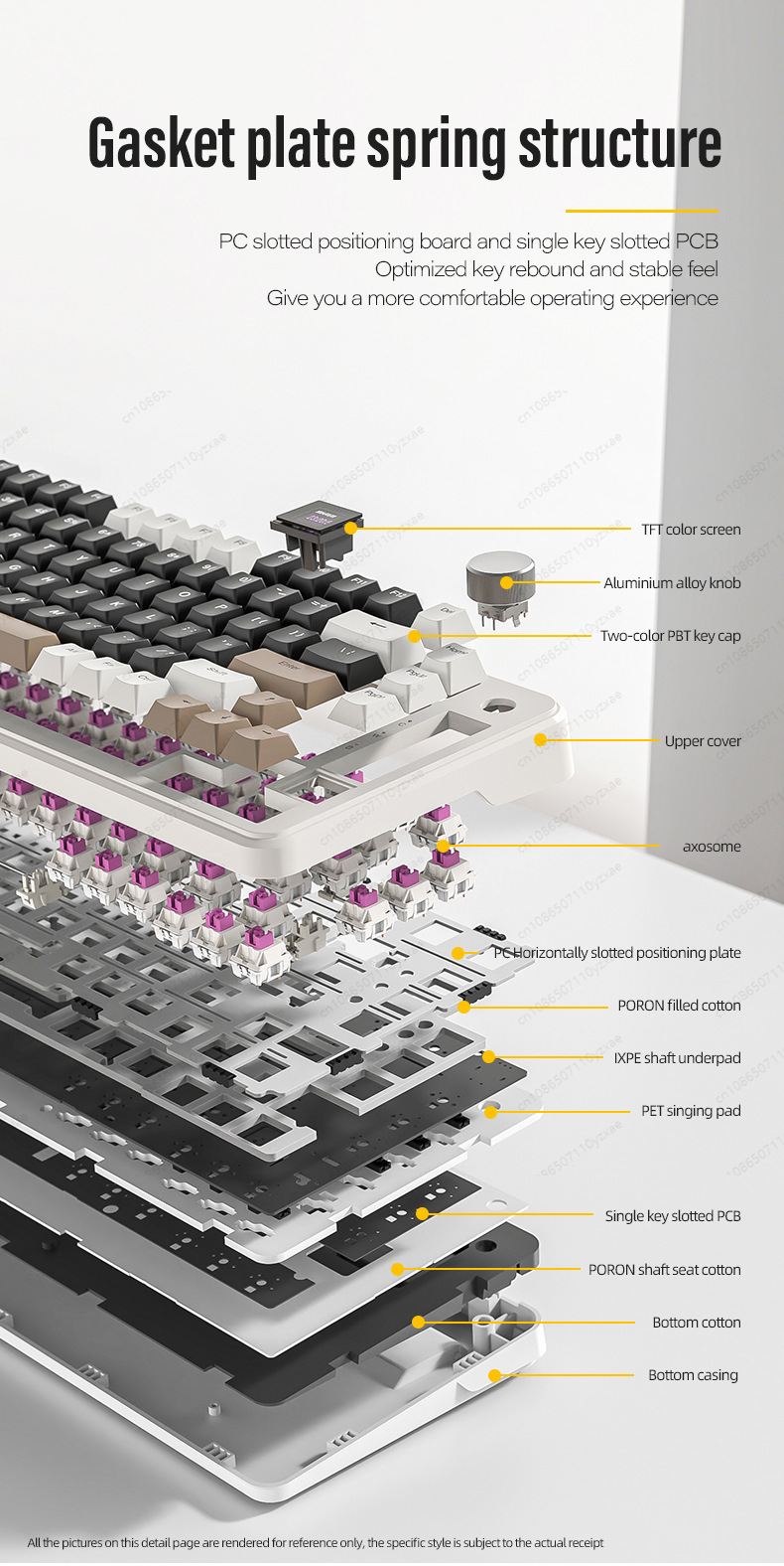 2024 New AL66 Mechanical Keybo - огляд і ціна Gaming Keyboard Affordable