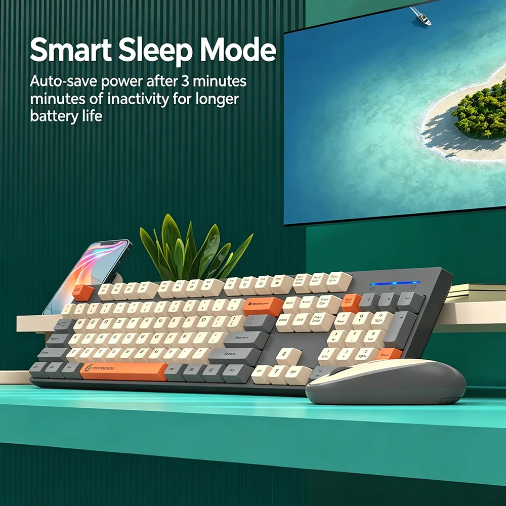 KEBIDUMEI 2.4G Wireless Keyboa - огляд і ціна Gaming Keyboard Bundle