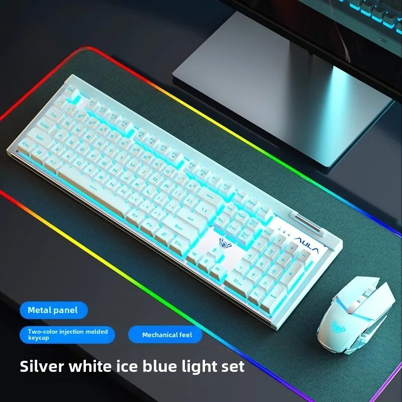 Accessories with 1600 DPI for  - огляд і ціна Gaming Keyboard Mouse Set